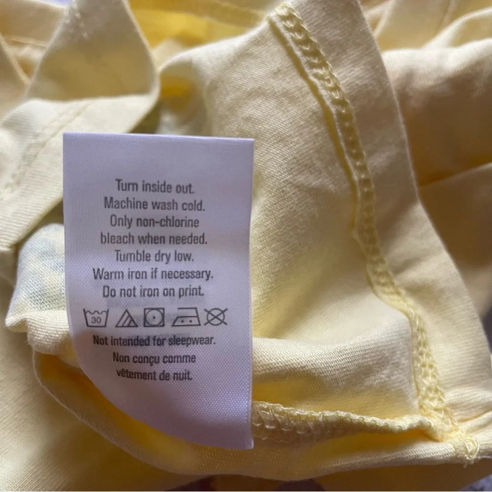 Gymboree Waves of Kindness Yellow Long Sleeve Shirt Size 0-3 month